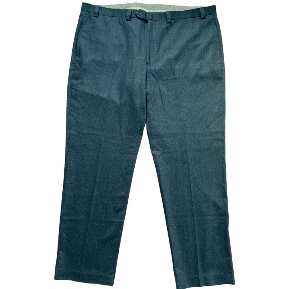 Lauren Ralph Lauren Dress Pants Mens Size 44 Wool Charcoal Grey Trousers - Picture 1 of 14